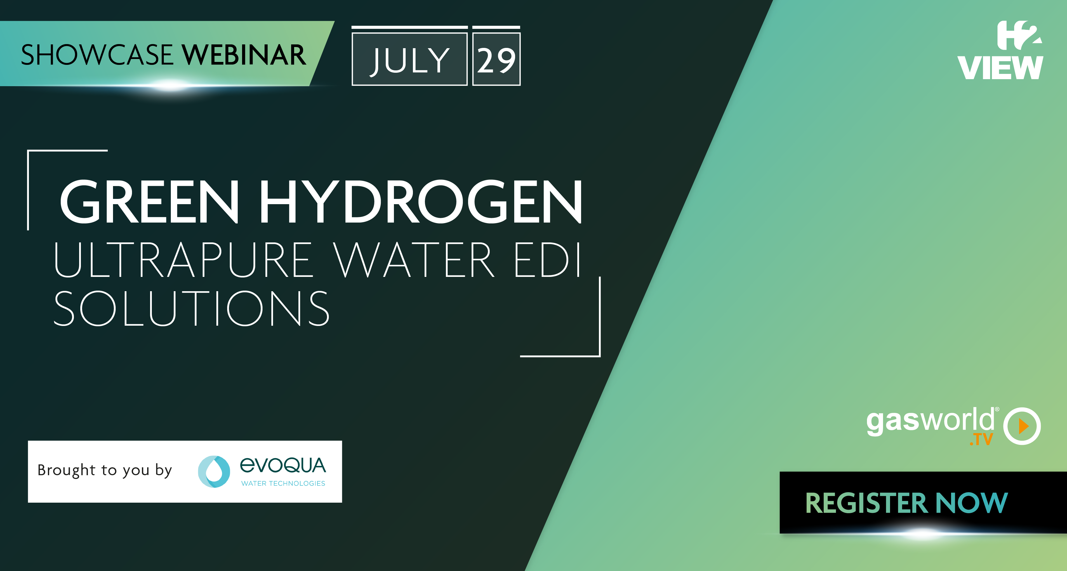 Showcase Webinar: Green Hydrogen Ultrapure Water EDI Solutions